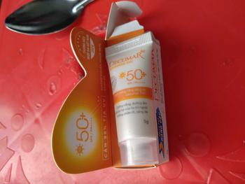 Product Review of [Hàng tặng không bán] Kem Chống Nắng Hỗ Trợ Sáng Da Cho Da Mụn Decumar 5g - HN0700 from L** T**n A** 0