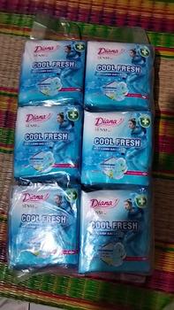 Product Review of ￼Combo 6 gói Băng vệ sinh Diana SenSi Cool Fresh Siêu mỏng cánh 23cm 8miếng from D**m X** 1