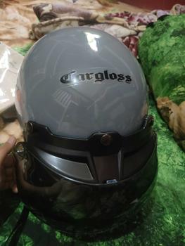 Product Review of Helm Bogo full leher retro premium SNI dewasa hijab Wanita Pria SNI Terbaru Kaca Cembung Motorcycle from ** 2