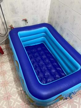Product Review of HỒ BƠI 1M5 3 TẦNG CHO BÉ TẶNG KÈM BƠM ĐIỆN - BỂ BƠI NHIỀU TẦNG CHO TRẺ EM - CÓ NHIỀU KÍCH CỠ. Em bé Trẻ mới tập đi Bé gái Bé trai Mềm Giáo dục sớm from T**ỳ L**h 0