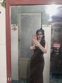 Product Review of D08 - ĐẦM 2S ĐUÔI CÁ THUN LỤA Nữ Dress from L**e b**l f**s ** 2