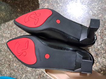 Product Review of Giày cao gót da mờ 5p kèm đế cao su non chống trơn from b**n 0