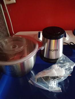 Product Review of DS-Chopper Blender daging penggiling Meat Blender Elektrik Stainless Steel Chopper Grinder Penggiling 2L from N**🥰 3