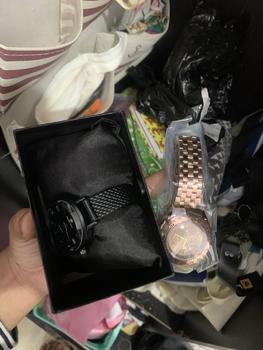 Product Review of PhiLipe Ricci Jam Tangan Wanita Terbaru Analog Original Arloji Perempuan Kecil Modern WKOB1 Free Box cewek karet from W**A B**G ** 0