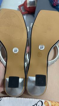 Product Review of Giày Cao Gót Quai Đá 2 Quai Tôn Dáng Thanh Lịch - TOP WOMEN Shoes - Size 35-39 - Nhung, DéP from D**n ** 0