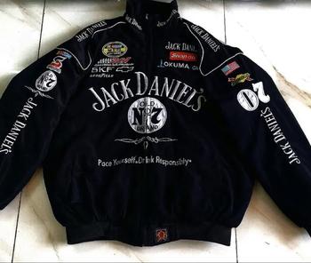 Product Review of Áo Khoác Jack Daniels Vải Kaki 3 Lớp, Có Trần Bông, Logo Hình Trên Áo Được Thiêu Menswear Nam Dài Tay Jacket Tay Dài from c**🐁 1