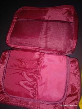 Product Review of PIFACIA Cosmetic Bag POLOS Tas Kosmetik Travel Bag Multifungsi from L**d 1