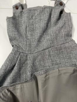 Product Review of Váy Xoè Chữ A Xếp Ly Eo- Ngọc Hân Store Cho Nữ Màu Xám  Women Dress Voan Voi váy  flanes Đầm váy  tiệc from T**m V** N** P**t 2