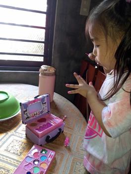 Product Review of J King #Kids Make up set 32pcs Washable kids safe Make-up Set Role Play Toy Gift from N**🩵 3