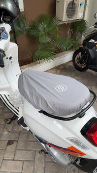 Product Review of Sarung Jok Motor Anti Cakar Kucing & Air (XL) (Vespa LX/S/3V/Sprint/Primavera) Karet Motorcycle from H**m 0