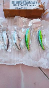 Product Review of Minnow 8cm/8.5g Minow Casting Sinking Umpan Pancing Kesting Sungai Muara Laut from k**2 0
