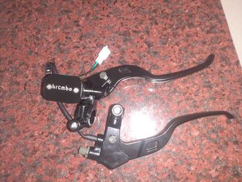 Product Review of Master Rem 1 Set Logo Laser Nimbul 1 Set Tabung Tipe Kotak Oval Tabung Pisah Big Logo Universal Cocok Semua Motor Bertabung Satu GSV from س**⁹ 2
