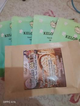 Product Review of Masker Wajah dan badan Kunyit Ayu Kopi 4 Pcs Mencerahkan & Mengencangkan Memudarkan wash mask from m**g s**i 0