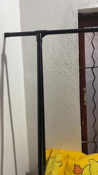 Product Review of Kệ treo quần áo, giá treo đồ khung thép có bánh xe from H**🌱 1