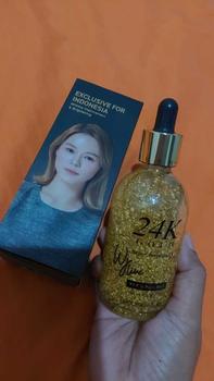 Product Review of [Holika Holika] NEW 24K Gold Ampoule ( Serum Wajah Emas) Kerutan Mencerahkan Vitamin Mengencangkan from n**i 1
