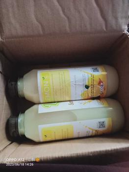 Product Review of Paket 1 Liter Lemovita Sari Lemon Jus Murni BPOM Halal Organik Bebas gula  Alami Fruity Botol Air Juice (250ml x 4pcs atau 500ml x 2 pcs) from R**h 0