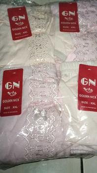 Product Review of Grosir 12Pcs / 1Lusin - Celana Dalam CD Wanita Dewasa Katun Merk Golden Nick Renda - M L XL XXL from M**n 0