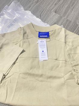 Product Review of [NEW COLORS] Áo Thun Form Boxy NOCTURNAL Boxy Poc Tee Cotton 100% Thêu Chữ Màu Pastel Nam Nữ Unisex Localbrand from L**🌸 0