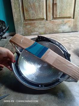 Product Review of paket wajan 20 cm dan 24 cm alumunium tempa penggorengan tebal anti lengket Alat Dapur Kitchenware from ** 0