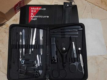 Product Review of Manicure Set 32 in 1 Alat perawatan kuku 1 Set isi 32pcs Set Manikur Perawatan Kuku gunting nail tangan Kotoran Mempercantik from 3**3 0