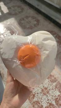 Product Review of Đồ Chơi Sticky Squishy Ốp La Trái Tim from b** t** 0