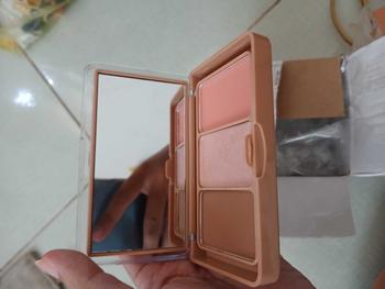 Product Review of Bảng Phấn Mắt Đa Năng Sivanna Kèm Phấn Má Hồng & Tạo Khối Soft Blurring Double Eye Palette HF620 [ Eyeshadow Trang Điểm ] bắtsáng bảng mắt  sivanna from G** đ** n** 0
