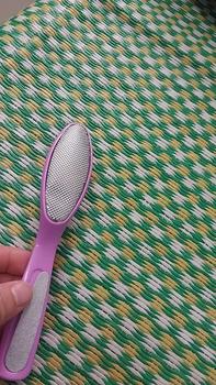 Product Review of Dụng Cụ Chà Gót Chân Làm Mềm Da Chân Tẩy Tế Bào Chết Bằng Thép Không Rỉ Tiện Lợi 88409 Nữ Làm Nail from L** T** P**g 0