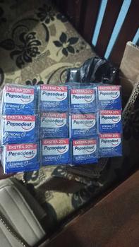Product Review of 6pcs Pepsodent strong biru 75gr extra 15gr from z** 1