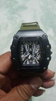 Product Review of jam tangan pria divigo dv 2302 analog sport strab rubber tabggal aktif Analog from k**7 0