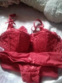 Product Review of [PHOM NHỎ] Bộ đồ lót REN Nữ đệm mỏng có gọng - BB Secret [ÁO CÓ SIZE 34/36/38 - QUẦN CHIP FREESIZE 48-55kg] bodo lot Off-white Thường Viền Ren Đen áo ngực set ao nguc nu from M**h m**h ** 3