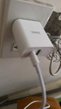 Product Review of [Bảo hành 12 tháng] Sạc nhanh PD20W cho iP, bộ sạc C80 đến từ thương hiệu Hoco, Củ sạc nhanh 2 cổng Type C PD20W và USB QC3.0 18W [ Bảo Hành 12 tháng 1 đổi 1 ] - SHIN STORE from M**a H**s N** T**g 0