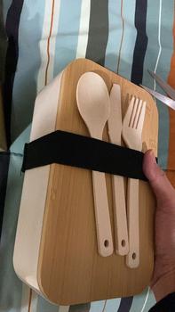 Product Review of 【TEC】BAKO Bento Box Kotak makanan Bekal Makanan Kotak Penyimpanan Makanan Lunch box Kotak Bekal Estetik Kayu minimalis Kotak Makan Tempat Makan Sendok Garpu from G**l f**m m**s 0