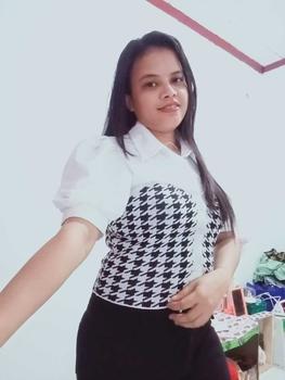 Product Review of Suzan Blouse Kemeja Mix Cotton Knit - Rajut Korea Style Atasan Wanita TM 70135 from N**3 0