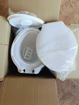 Product Review of สุขาเคลื่อนที่ ชักโครกฉุกเฉิน ห้องน้ำเคลื่อนที่ สำหรับเดินป่า กางเต็น์ ผู้สูงอายุ ผู้ป่วย  ความจุ 6.4 ลิตร from พ**ว 2