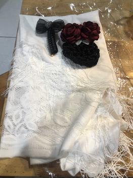 Product Review of Khăn Choàng Rỗng Cho Nữ, Phụ Kiện Đám Cưới Có Tua Rua, Khăn Choàng Cô Dâu Nhiều Màu, Khăn Quàng Cổ Thời Trang Cho Nữ from T** N**m 8** 0