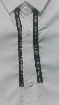 Product Review of Sơ mi nam trắng tay ngắn phối phụ kiện chất lụa coton mềm from 𝓣**𝓷 𝓶**💔 1