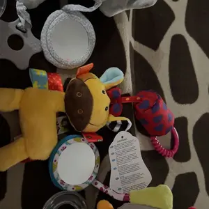 [BIG SALE] Gantungan Stroller BBSKY Mainan Bayi Boneka Rattle Teether Gantungan Stroller Hanging Plush Toys Gantung