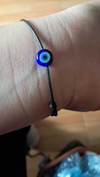 Product Review of Evil Eye Bracelet, Phụ Kiện vòng tay mắt quỷ làm quà tặng vòng cặp, vòng đôi vòng nhóm from 🐑**° ** 0