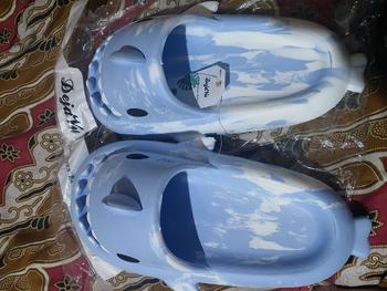 Product Review of Greenland Sandal hiu dewasa/ Sandal Wanita Lucu Baby Shark Korea/ Sandal slop wanita pria/ Sandal slop Shoes Sendal Selop HSN606 Karet Jelly from n**🪹 1