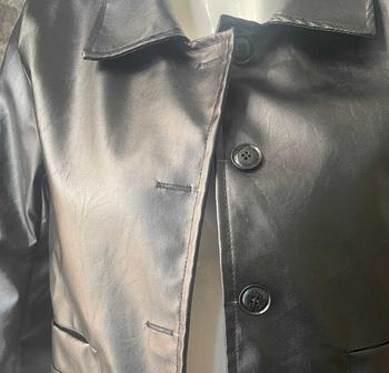Product Review of Sét Áo khoác Da nữ cổ bẻ 2 lớp mix quần vải ống xuông , phong cách đơn giản  Jacket Women Top áo from l**u 0