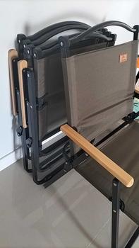 Product Review of Okay เก้าอี้ปิคนิค TOPSUN รุ่น Kermit  พับเก็บได้ - Camping อลูมิเนียม อุปกรณ์ แคมป์ Chair from เ**) 1