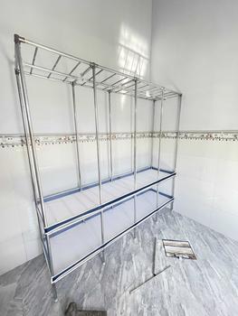 Product Review of Tủ Quần Áo Tủ Vải Khung Thép Chốt Thép 5 Buồng 10 Ngăn Cỡ Lớn 250Cm khung thép cỡ lớn treo quần áo gấp gọn thoải mái from A** H**n 0