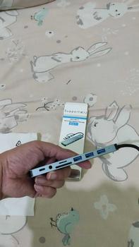Product Review of [RADY] MAYY 8IN1 Adapter Connector DS01 USB-C Type-c Kable Konekter Multifungsi SD Card TF Card Computer Laptop Phone Table from S**n O**r 3