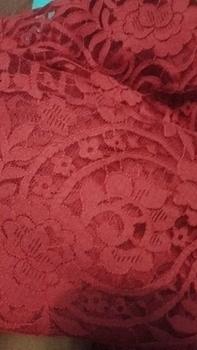 Product Review of kain brukat semi katun / lembut from m**a M**e 0