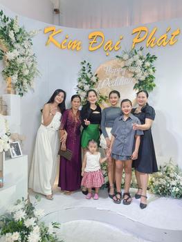 Product Review of Đầm Trung Niên Dáng Dài + Lửng K482 Vải Nhũ từ 50-80kg Ôm gọn Màu Đỏ Women Dress Kim Tuyến from C**c N**n N**n 0