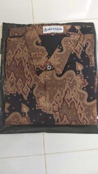Product Review of Mega Mendung Milo Baju batik pria Tangan panjang katun solo lapis furing by arfabatik67 from l**k 3