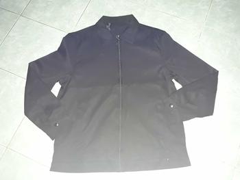 Product Review of เสื้อแจ็คเก็ตผู้ชาย สีพื้น คอปกโปโล สไตล์ลำลองและธุรกิจ from o**n 3