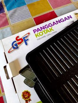 Product Review of Alat Panggang BBQ Serbaguna/ Square Grill Pan GSF G-4517 from o**t 0