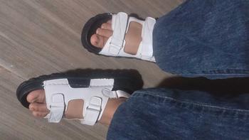 Product Review of Giày Sandal Nữ 2 Lớp 2 Quai Xé May Liền Đế Cao 3cm Mã HNSD3F865 from ⋆**g T**⋆ 1