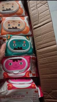 Product Review of COMBO 10 gói khăn ướt baby wipes 1 gói 600g khổ lớn (ko mùi an toàn cho bé ) mix đủ màu from B** &**u 0